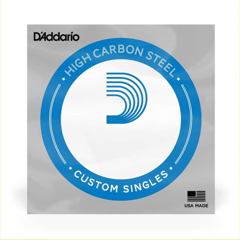 D'Addario PL013-5 Plain Steel Guitar Single String, .013 5-pack image 1