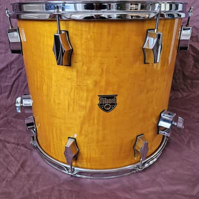 Fibes Floor Tom - Amber Lacquer 16" - Austin image 10