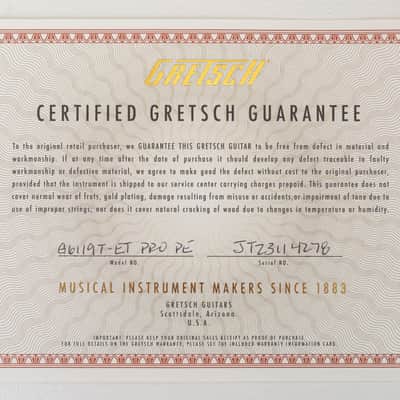 Gretsch G6119T-ET Players Edition Tennessee Rose Electrotone Hollowbody Electric Guitar, Rosewood Fingerboard, Deep Cherry Stain image 22