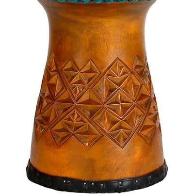X8 Drums Jackfruit Master Series Djembe Drum with Bag Regular 14 in. image 5