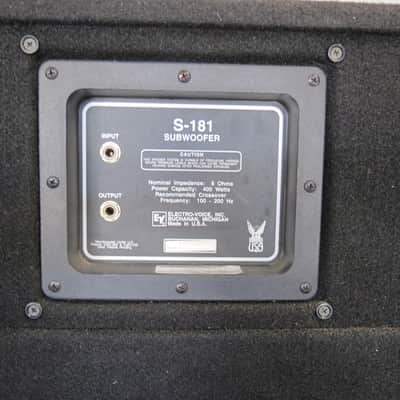 Electro-Voice S-181 Passive Subwoofer Pair image 7