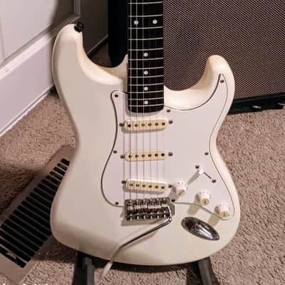 Squier MIJ Stratocaster 1985 - Olympic White image 1