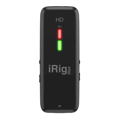 IK Multimedia iRig PRE HD Audio Interface 2017 - Present - Black image 1