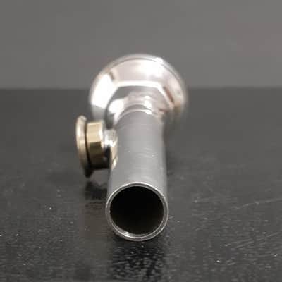 C.G. Conn Rare Vintage Conn Constellation 7C-W Trumpet Mouthpiece w/ Electronic Pick-up Silver plate image 8