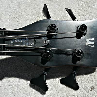 Warwick Thumb ​NT4  - 4 String Neck Thru Bass Guitar with ​Custom Ordered Calzone ATA ​Deluxe Bass Flight Case - PV Music Guitar Shop Setup and Tested - Plays / Sounds / Looks Great image 18