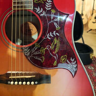 Gibson Limited Edition Maple Hummingbird 2014 Vintage Cherry image 5