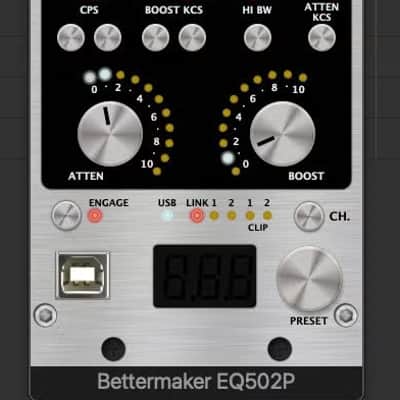 Bettermaker EQ 502P 500 Series Stereo Pultec Equalizer! image 3