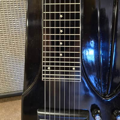 New Zealand Made Lomax Brand Double 8 String Lapsteel W/OHSC image 7