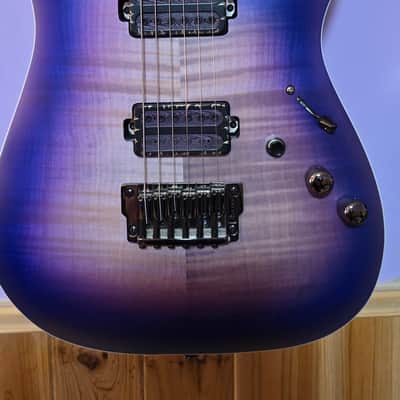 Ibanez RGAR61AL-BAF Axion Label 2019 - 2020 - Black Aurora with Upgraded Pickups Burst image 2