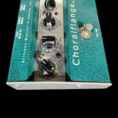 Fulltone Choralflange 2001 - 2008 - Green/Silver X9106 image 4