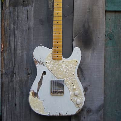 Capsule Custom Esquire Thinline 2014 Aged White image 2