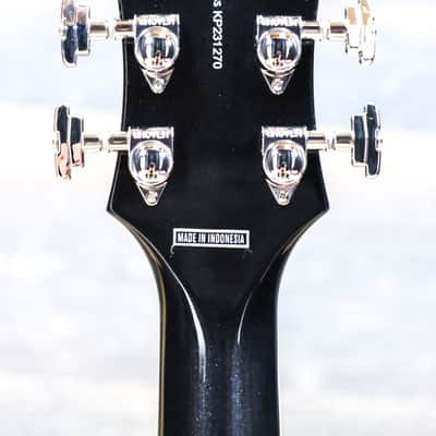 D'Angelico Premier SS Black Flake Laminated Maple Body Electric Guitar w/Bag image 8