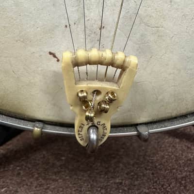 Used A.C. Fairbanks Co. Makers Boston, MASS. 5 String Banjo Late 1890s?? Open Back AS IS image 11