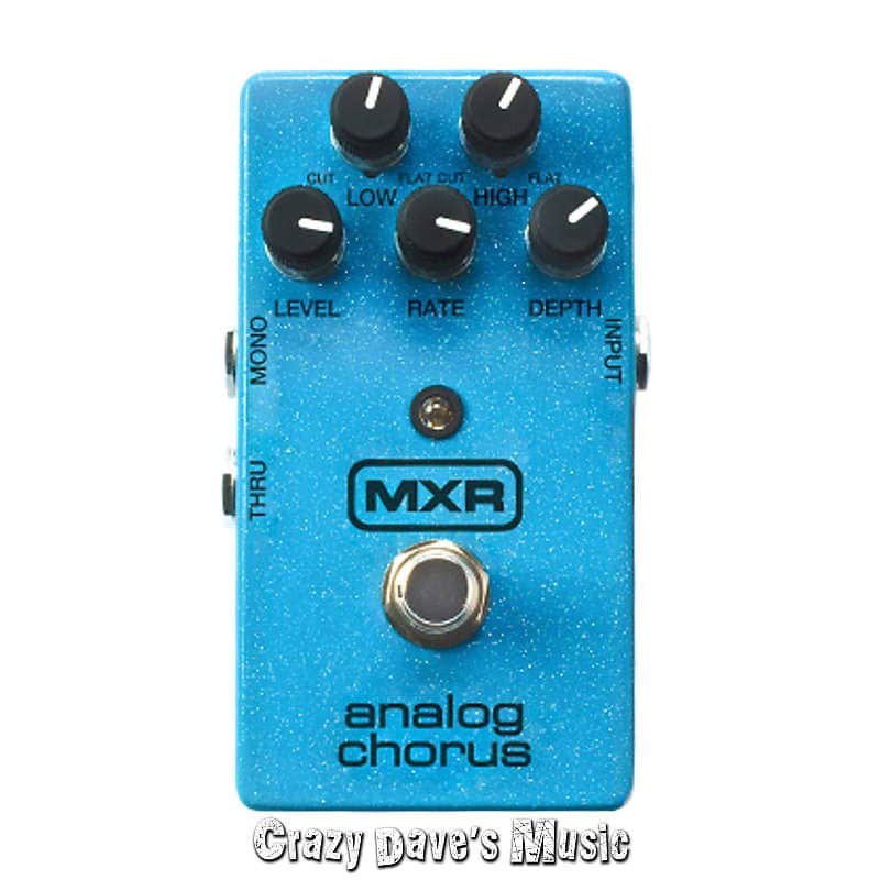 MXR M234 Analog Chorus Guitar Effects Pedal image 1