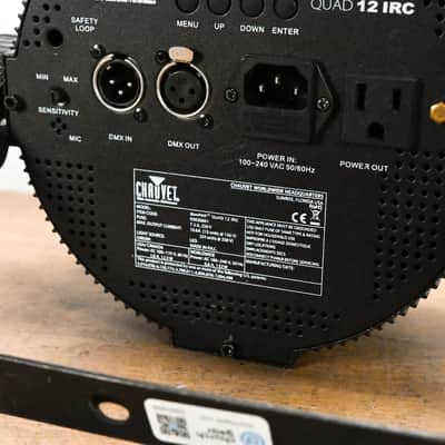 Chauvet SlimPAR QUAD 12 IRC RGBA LED PAR Wash Fixture CG013GG image 5
