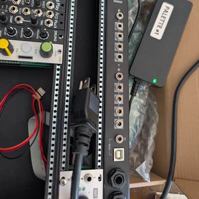 Intellijel 4U 62HP Palette Eurorack Synth Case 62HP 2019 - Present - Stealth Black image 2