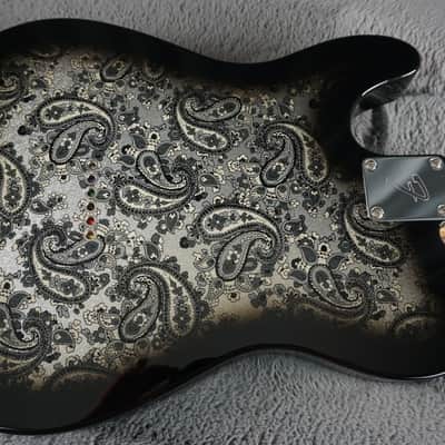 2025 Fender MIJ Black Paisley Telecaster – Maple Neck – Limited Edition image 13