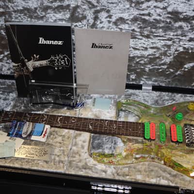 Ibanez JEM20th Steve Vai Signature 20th Anniversary 2007 - Clear Splatter image 23