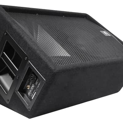 2) JBL JRX212 1000 Watt 12" Inch 2-Way DJ P/A Speakers Floor Wedge Monitors+Cart image 12