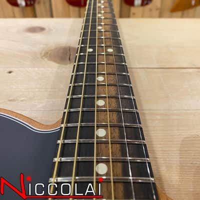 Fender American Acoustasonic Telecaster Ebony Fingerboard, Black image 10
