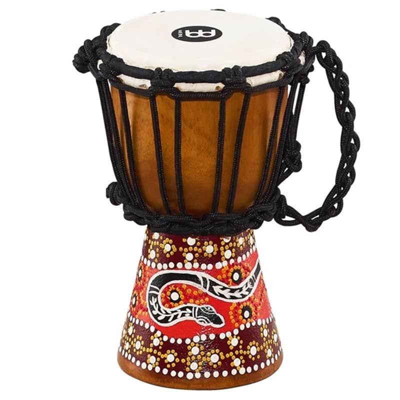 MEINL HDJ5-XXS [African Style Mini Djembe / Python Design] [Perfect for an ornament or gift!] image 1