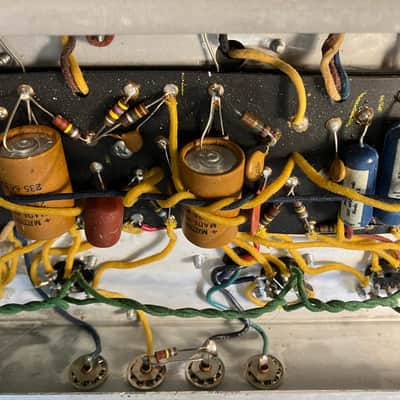1966 Fender Vibrolux Reverb collector condition original image 16