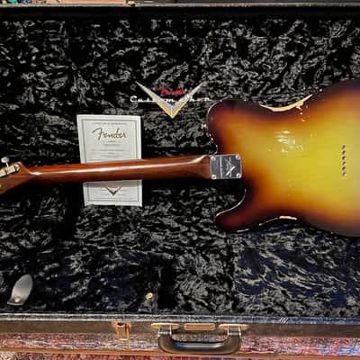 Fender Custom Shop '50s Reissue Telecaster Thinline Journeyman Relic image 3