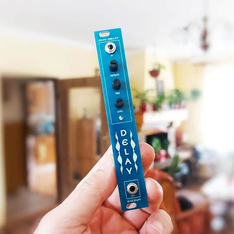 Mini DELAY Eurorack Delay Effect Module for Modular Synth • Bigzun image 1