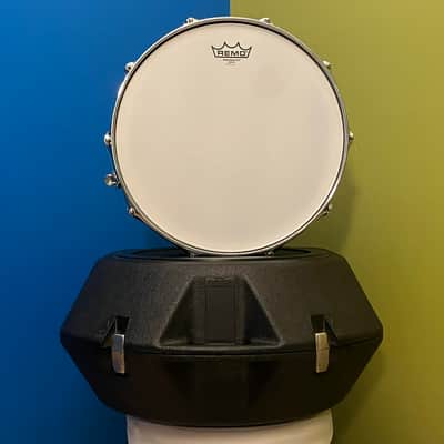 Ludwig, 1970, BO1 “Cut Badge”, Chrome Over Brass, 5” x 14” Snare Drum image 12