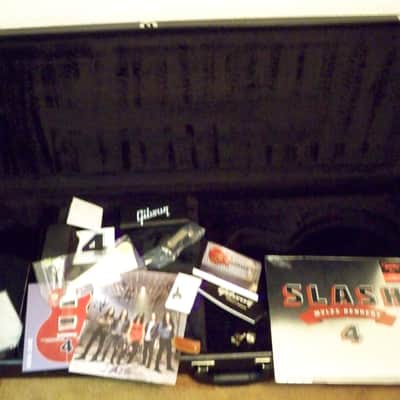 Artist Relations Promo 2022 Gibson Les Paul Standard Slash Artist Signature Limited 4  Album Trans Cherry image 14