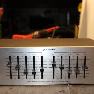 Restored Realistic 31-1988 5 band Graphic Equalizer (3) image 4