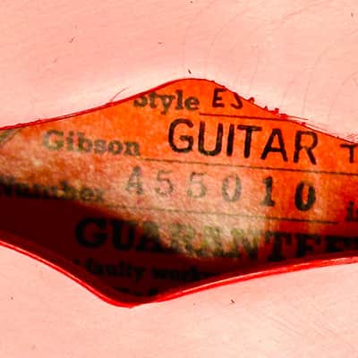 Gibson Custom Shop Murphy Lab Back To The Future '55 ES-345 "Reissue" Light Aged 2025 Cherry Red image 16