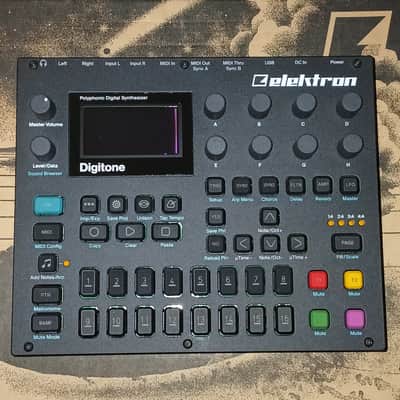 Elektron Digitone 8-Voice Digital Synthesizer 2017 - 2024 - Black