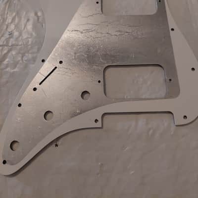 Dragon Fire Double Humbucker 5 ply Black Pearl Stratocaster Pickguard image 2