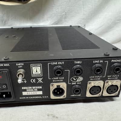 Avalon V55 v 55 Rackmount Microphone Preamp image 11