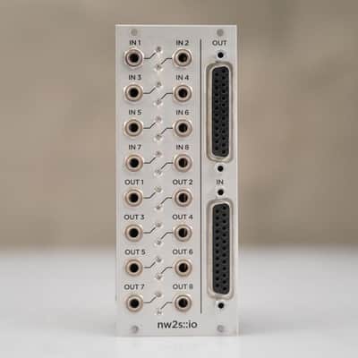 nw2s nw2s::io Eurorack Input/Output Module w/ Patch Cables! #58924 image 12