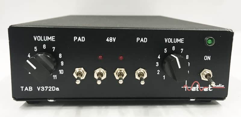 TAB Telefunken V372DA Dual Micpre Lunchbox Super Warm Vintage Sound image 1