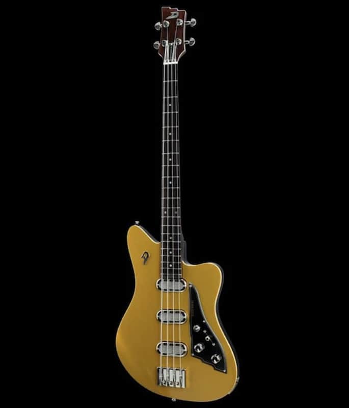 Duesenberg Triton Bass Gold Top with Case image 1