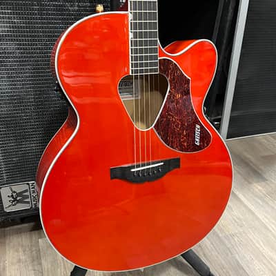 Gretsch G5022CE Rancher Jumbo Cutaway Electric 2010s - Savannah Sunset image 1