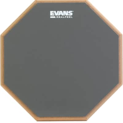 Evans RealFeel Single-sided Practice Drum Pad - 12-inch image 1