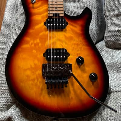 EVH Wolfgang Tobacco Sunburst, Dimarzio Clip-Lok Strap, Gig Bag image 3