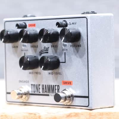 Aguilar Tone Hammer Preamp V2 Bass Preamp/DI Drive Circuit Effect Pedal w/Box image 2