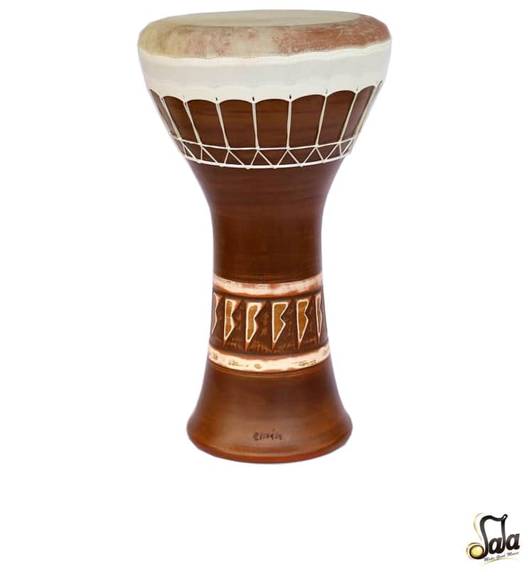 Professional Clay Medium Bass Darbuka By Emin Percussion EP-004-B