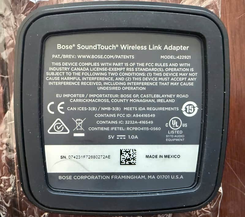Bose Bose SoundTouch Wireless Link Adapter image 1