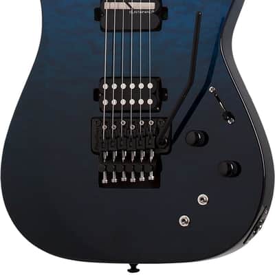 Schecter Reaper-6 FR S Elite Electric Guitar - Deep Ocean Blue image 1