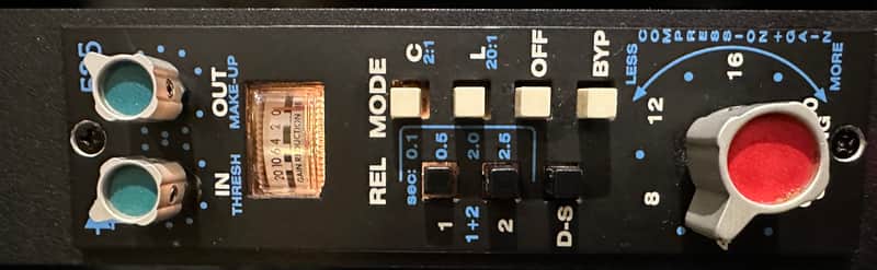 API 525 500 Series Compressor / Limiter Module 2000 - Present - Black image 1