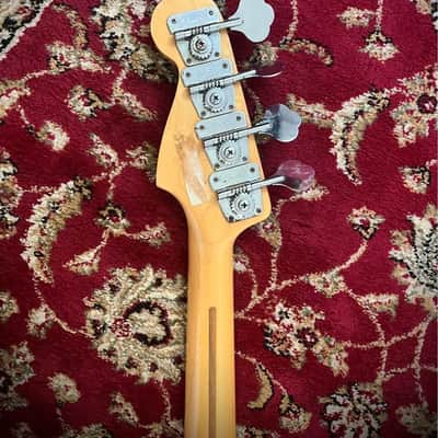 1977 Fender Precision Bass with Maple Fretboard - Natural Finish image 9