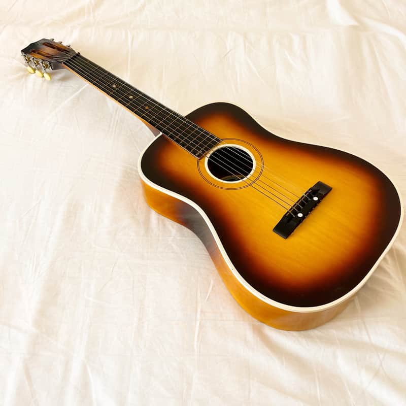 🎸 Vintage 1950s/60s Lark Toy Guitar – Shanghai, China – 19,5" Scale – Sunburst Finish image 1