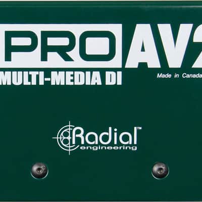 Radial ProAV2 Multi-Media Dual Passive Direct Box image 1