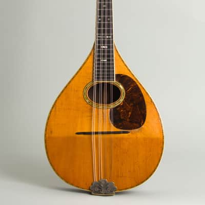 C. F. Martin Style C Flat Back Mandolin (1932), ser. #15376, black hard shell case. image 1